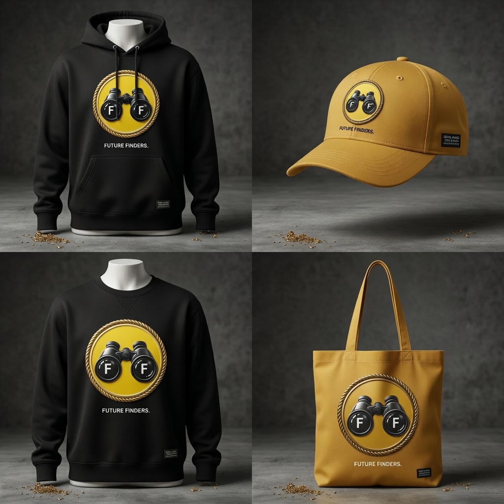 Fupafinders logo apparel mockup